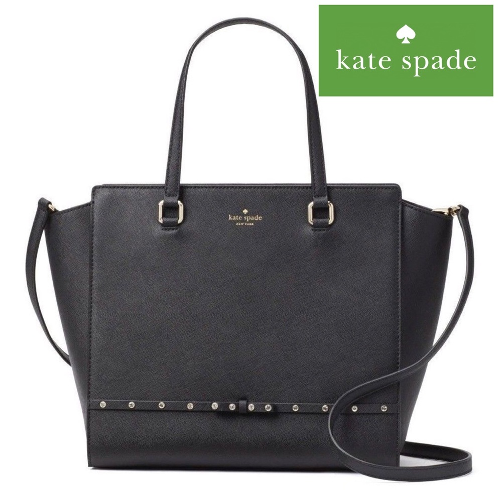 🆕KATE SPADE LAUREL WAY JEWELED SMALL HADLEE🆕